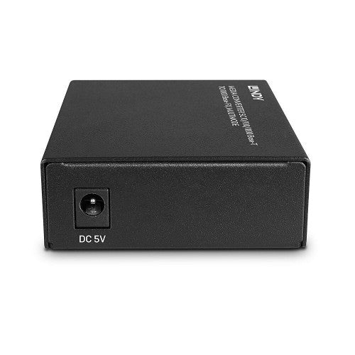 Lindy 25119 network media converter 850 nm Multi-mode Black