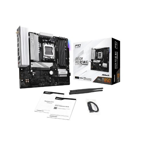 Asrock B850M Pro RS WiFi AMD B850 Socket AM5 micro ATX