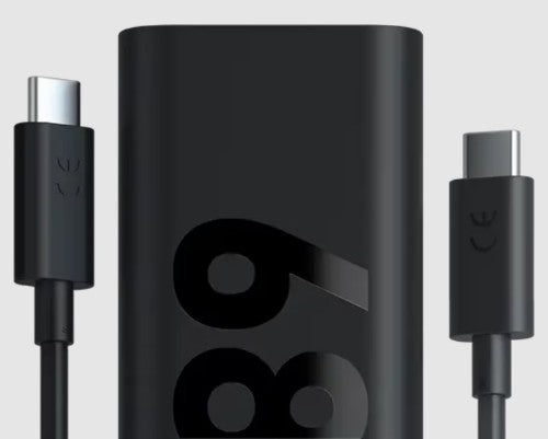 Lenovo 68W USB-C Wall Charger Tablet, Universal Black AC Indoor