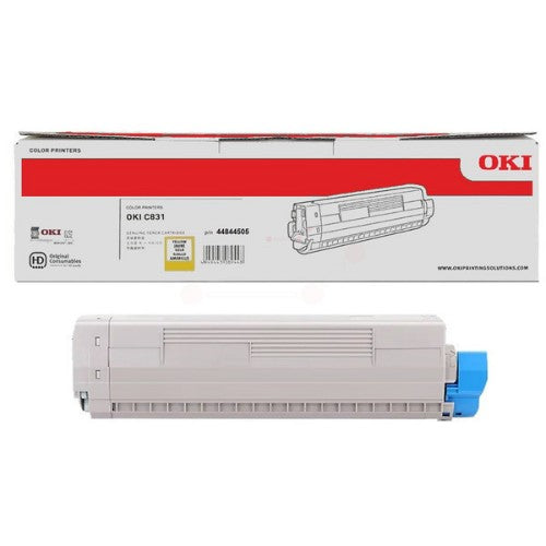 OKI 44844505 Toner-kit yellow, 10K pages for OKI C 841