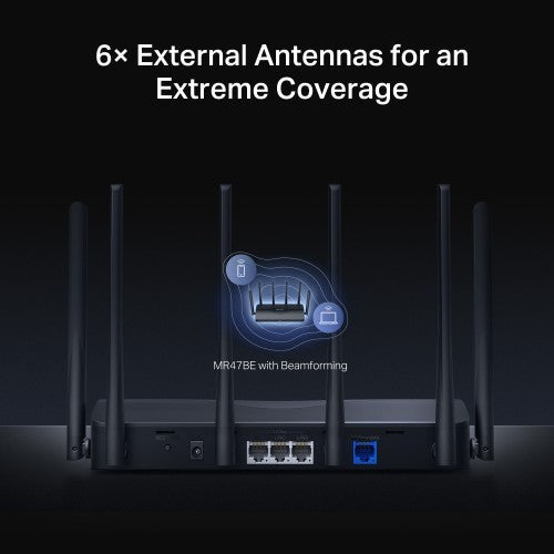 Mercusys BE9300 Tri-Band Wi-Fi 7 Router