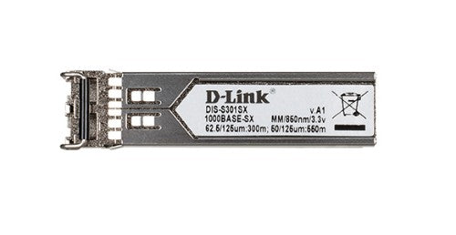 D-Link 1-port Mini-GBIC SFP to 1000BaseSX Industrial Transceiver