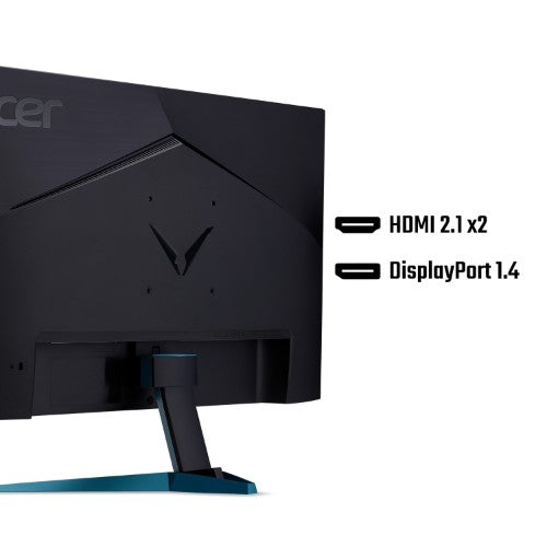 Acer NITRO VG2 Nitro VG272UW2 - 27" Quad HD (2560x1440), 240Hz, 0.5ms, ZeroFrame, HDR400, AMD FreeSync Premium Gaming Monitor