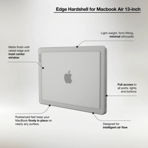 Incase Edge Hardshell Case with Makrolon® for 13-inch MacBook Air (M2/M3, 2022-2024)