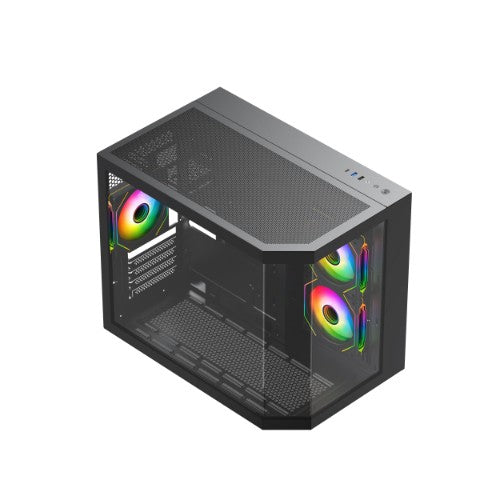 VIDA EDGE MINI MATX ARGB BLACK CASE Cube