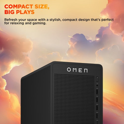 HP OMEN 16L TG03-0007na AMD Ryzen™ 5 8500F 16 GB DDR5-SDRAM 1 TB SSD NVIDIA GeForce RTX 5060 Windows 11 Home Tower PC Black