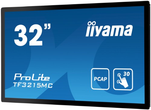 iiyama ProLite Open Frame PCAP 30-point touch monitor with equipped with a foam seal finish for seamless integration