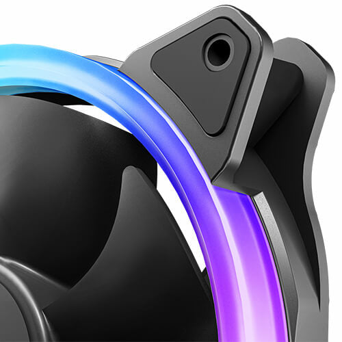 Antec Neon 120 ARGB_3PK Computer case Fan Black