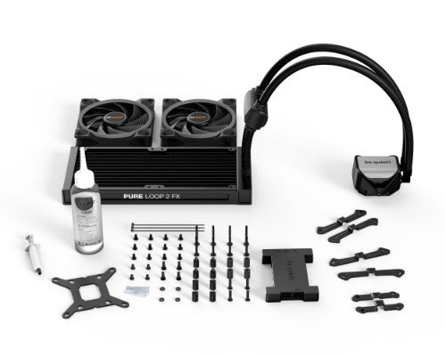 be quiet! Pure Loop 2 FX 240mm Processor All-in-one liquid cooler 12 cm Black 1 pc(s)
