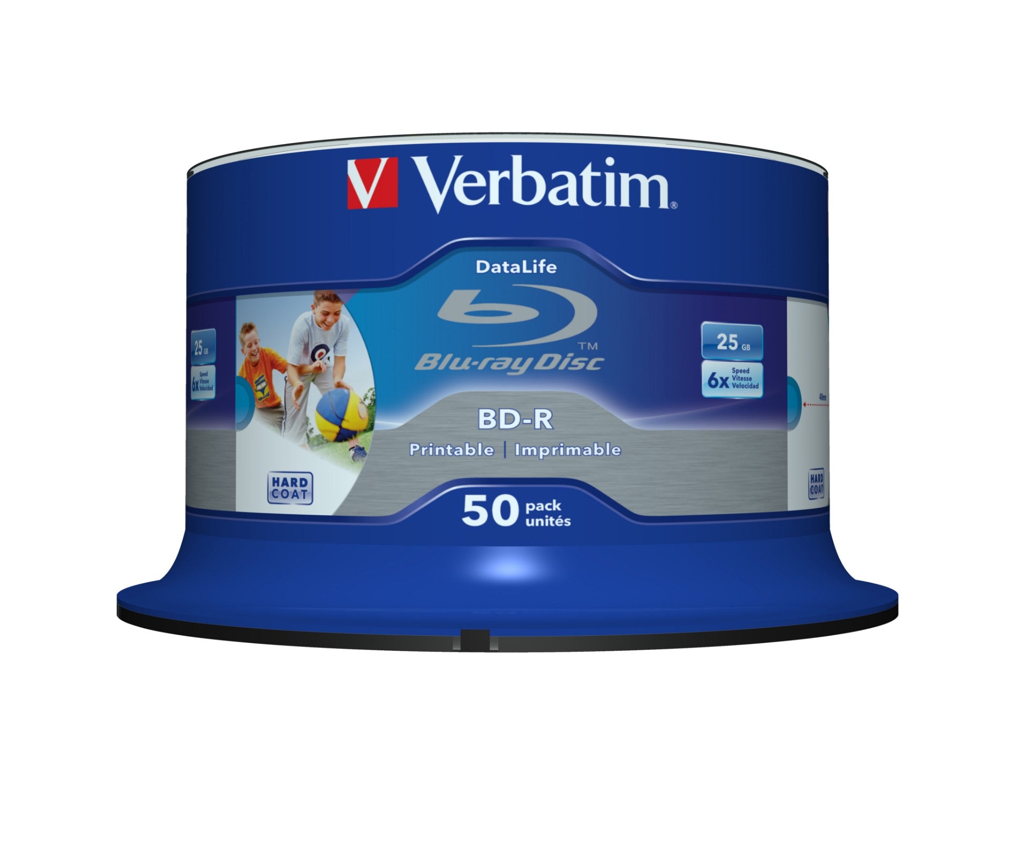 Verbatim 43812 blank Blu-Ray disc BD-R 25 GB 50 pc(s)