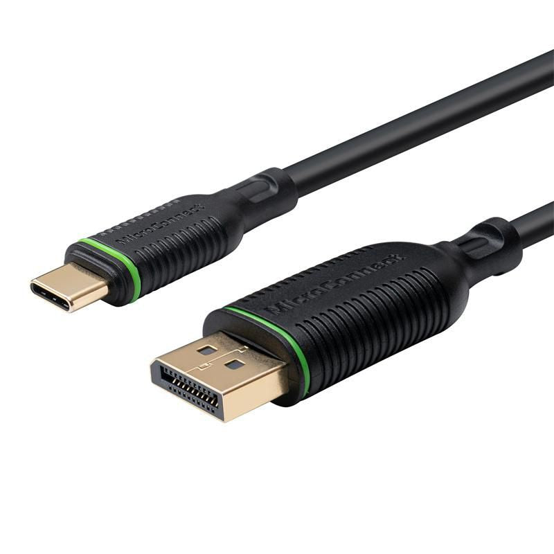 Microconnect MC-USBCDP2 video cable adapter 2 m USB Type-C DisplayPort Black