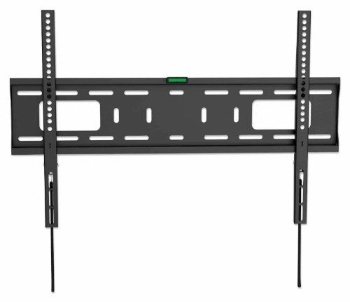 Manhattan Wall Mount for TV & Monitors (Fixed), For screens 37" to 65", VESA compatability: all between 200x200mm and 600x400mm - check the dimensions of the four mounting holes on back of screen to ensure it fits, Max 50kg, Black, Bracket