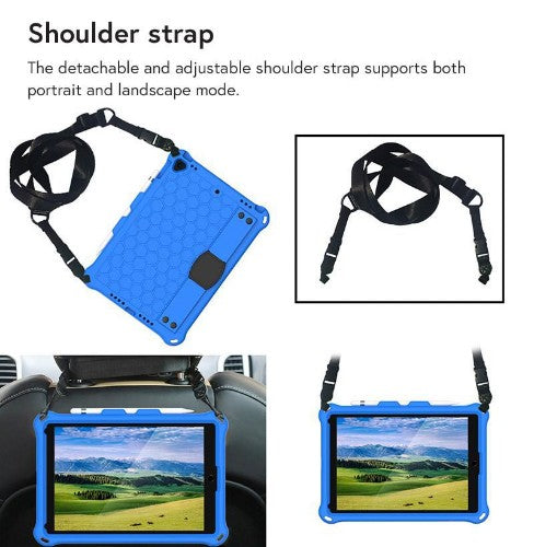 eSTUFF HONEYCOMB Protection Case for Apple iPad Air 10.5/Pro 10.5/iPad 10.2 - Blue