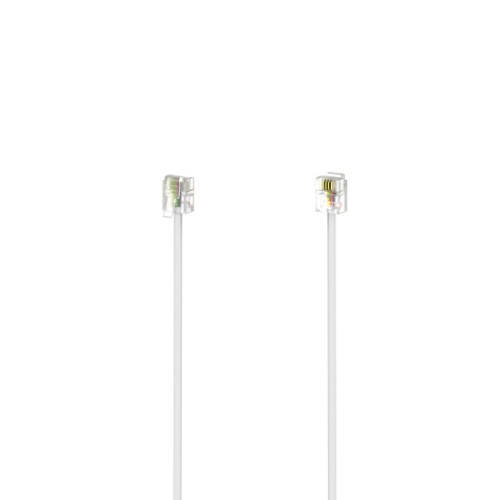 Hama 00201133 telephone cable 3 m White