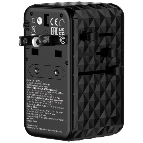 Verbatim Charge 'n' Travel Diamond 85W Retractable Cable CNT-02