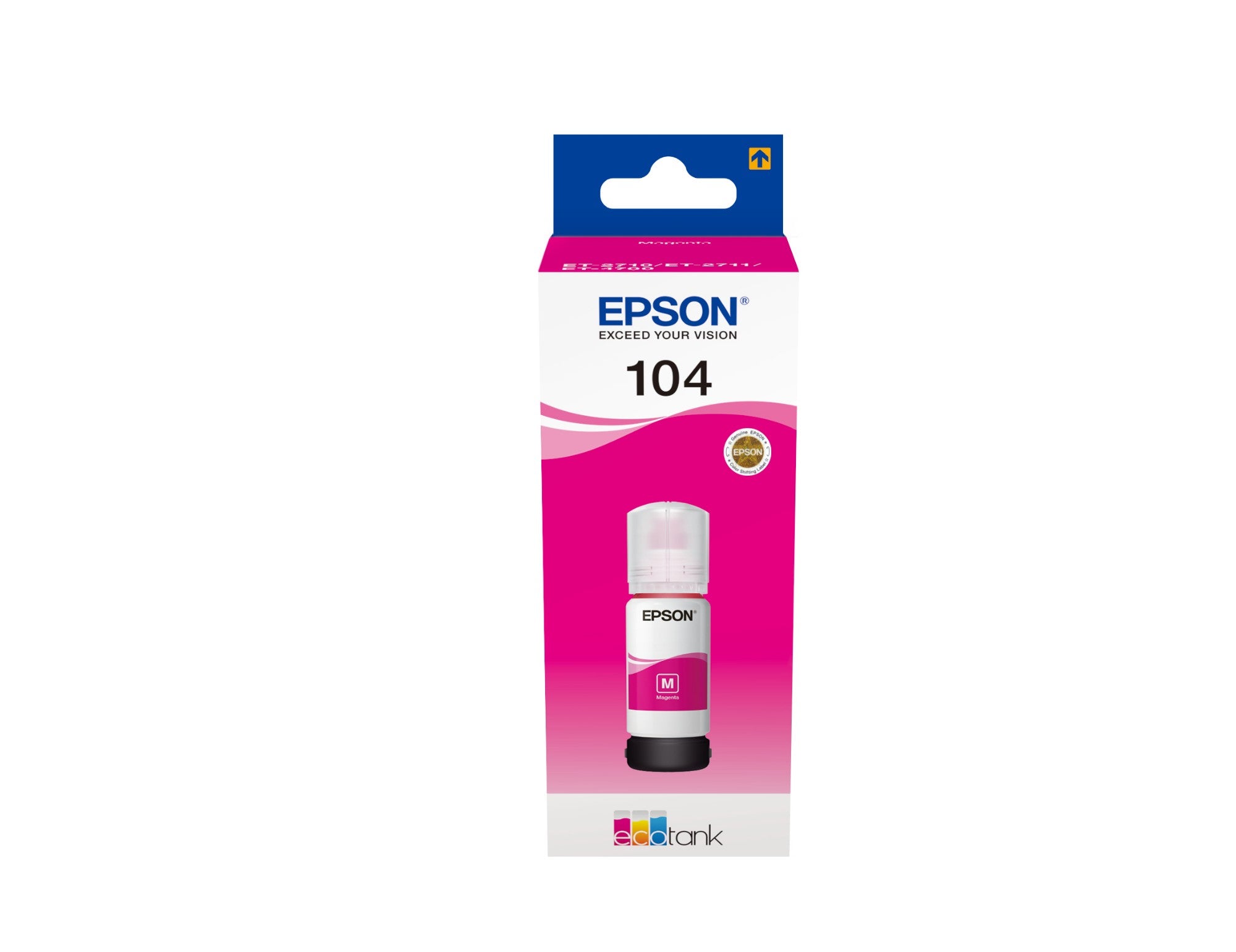 Epson C13T00P340/104 Ink bottle magenta, 7.5K pages 65ml for Epson ET-2710/2810