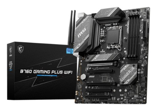 MSI B760 GAMING PLUS WIFI motherboard Intel B760 LGA 1700 ATX