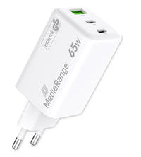MediaRange MRMA116-2 mobile device charger Smartphone, Tablet White AC Fast charging Indoor