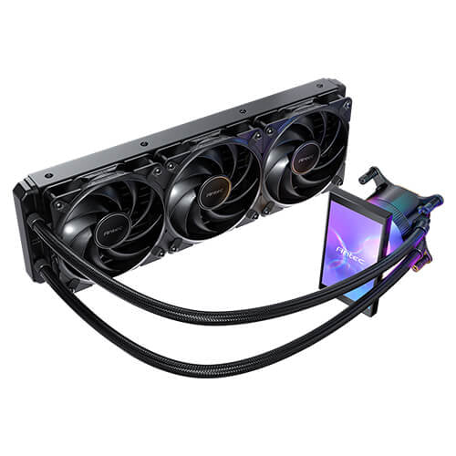 Antec VORTEX VIEW 360 Processor All-in-one liquid cooler 12 cm Black 1 pc(s)