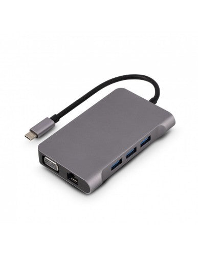 Urban Factory HUBEE PLUS MOBILE STATION USB-C PASS THRU 100W MULTI-STREAM