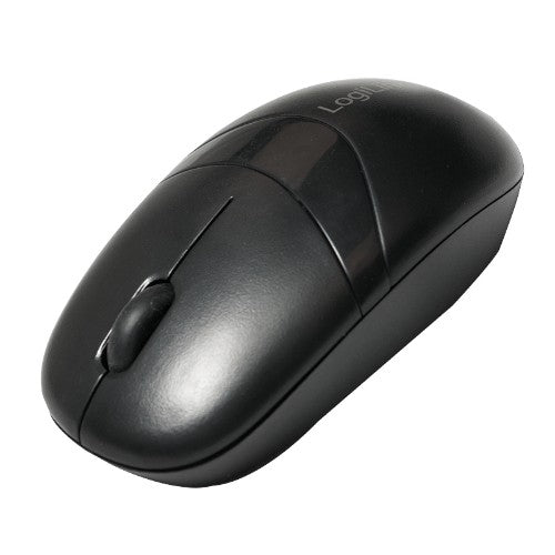 LogiLink ID0104 keyboard Mouse included Office RF Wireless QWERTZ Black