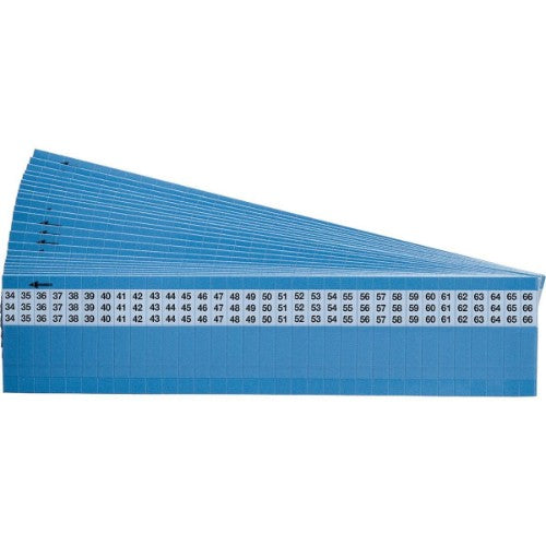 Brady SLF-34-66-PK self-adhesive label Rectangle Permanent White 825 pc(s)