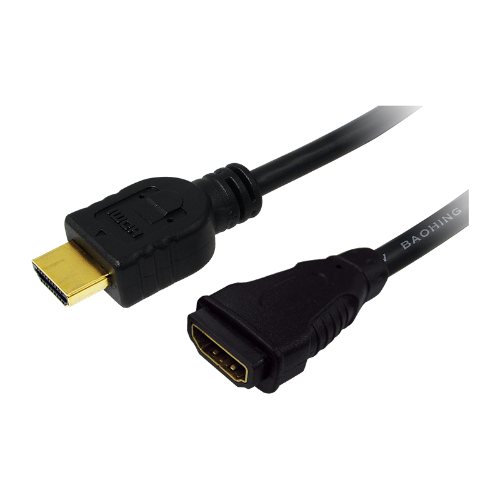 LogiLink HDMI/HDMI, 2.0m HDMI cable 2 m HDMI Type A (Standard) Black