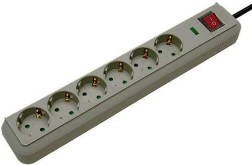 Brennenstuhl 1159750015 surge protector Grey 6 AC outlet(s) 1.5 m