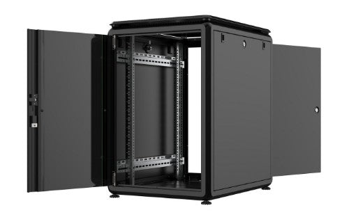 Lanview RDL16U68BL rack cabinet 16U Black