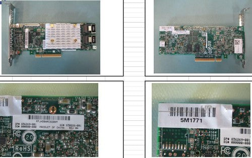 HPE SmartArray P408i‑p SR Gen10 RAID controller PCI Express x8 3.0 12 Gbit/s