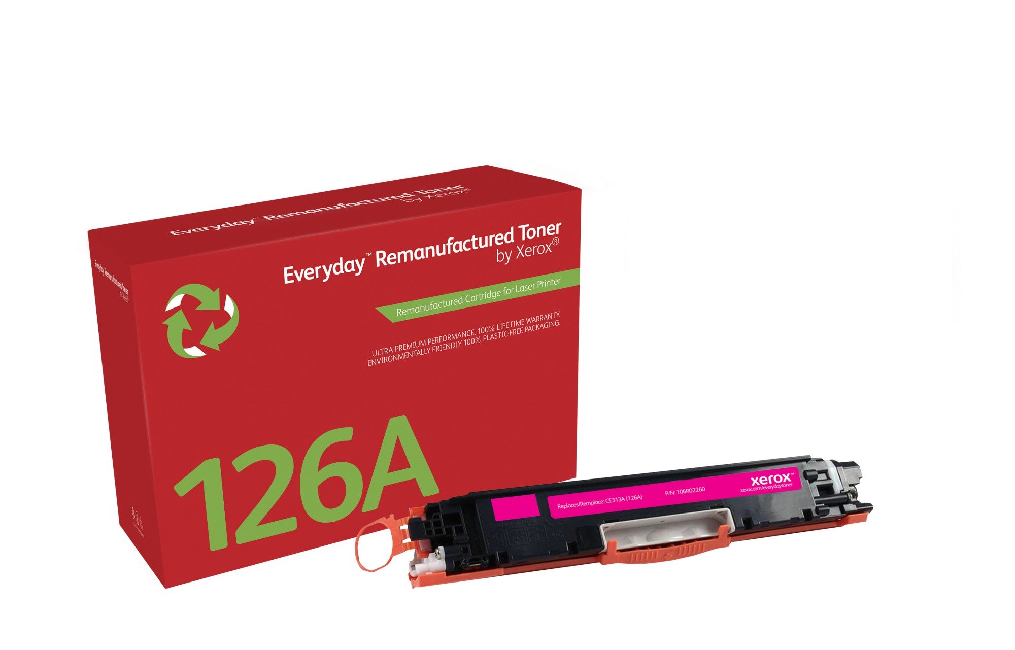 Xerox 106R02260 Toner magenta, 1K pages/5% (replaces HP 126A/CE313A) for HP LJ Pro CP 1025