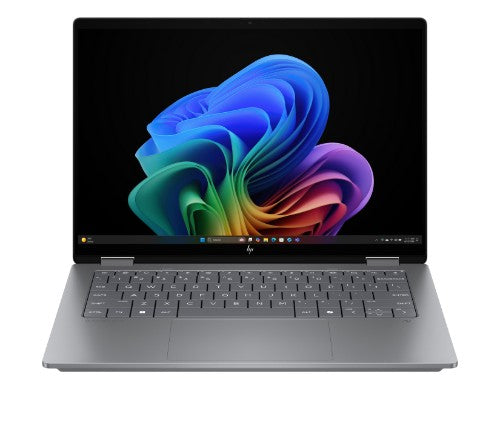 HP OmniBook X Flip Next Gen AI 14-fk0009na Copilot+ PC AMD Ryzen™ AI 7 350 Hybrid (2-in-1) 35.6 cm (14") Touchscreen 2K 16 GB LPDDR5x-SDRAM 1 TB SSD Wi-Fi 6E (802.11ax) Windows 11 Home Silver