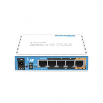 Mikrotik hAP White Power over Ethernet (PoE)