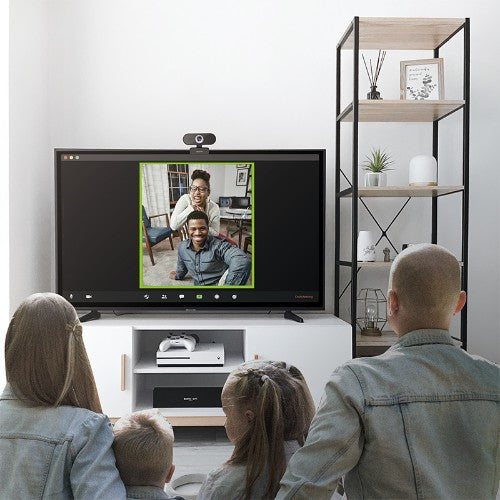 LogiLink UA0371 webcam 3 MP 1920 x 1080 pixels USB 2.0 Black, Silver