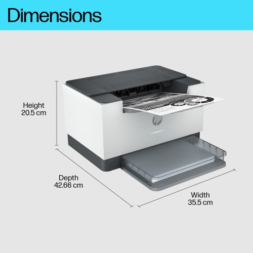 HP LaserJet M207dw Wireless Black and white Printer, Duplex