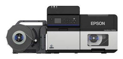 Epson ColorWorks C8000e (MK) label printer Inkjet Colour 600 x 1200 DPI 300 mm/sec Wired & Wireless Ethernet LAN