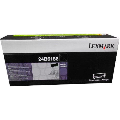 Lexmark 24B6186 Toner-kit black, 16K pages for Lexmark M 3150