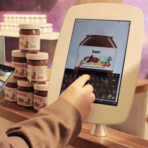 Bouncepad Original Static 60 | Apple iPad 10th Gen 10.9 (2022) | Black | Covered Front Camera and Home Button