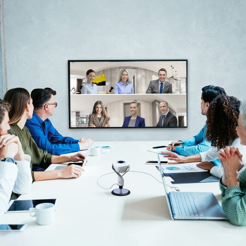 j5create JVU368 360° AI-Powered Webcam with Speakerphone