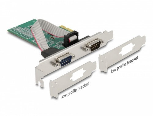 DeLOCK 89555 interface cards/adapter Internal Serial