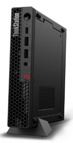 Lenovo ThinkStation P3 Tiny Intel® Core™ i7 i7-14700 16 GB DDR5-SDRAM 1 TB SSD NVIDIA T1000 Windows 11 Pro Mini PC Workstation Black