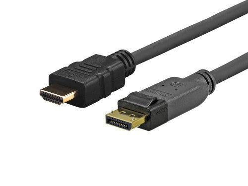Vivolink PRODPHDMI20 video cable adapter 20 m DisplayPort HDMI Black