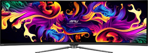 MSI MPG 491CQP QD-OLED computer monitor 124.5 cm (49") 5120 x 1440 pixels DQHD Black