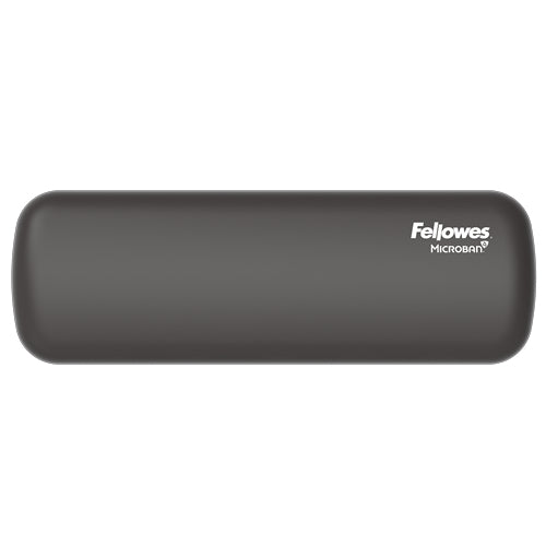 Fellowes Wrist Rest Breyta Palm Rest with Antibacterial Protection Ergonomic Wrist Support Black