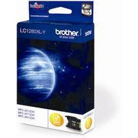 Brother LC-1280XLY Ink cartridge yellow high-capacity, 1.2K pages ISO/IEC 24711 for Brother MFC-J 6510