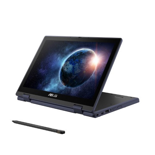 ASUS BR12FT-CS81XA-3Y Intel® N N150 Hybrid (2-in-1) 31 cm (12.2") Touchscreen WUXGA 8 GB DDR5-SDRAM 128 GB UFS Wi-Fi 6 (802.11ax) Windows 11 Pro Education Grey