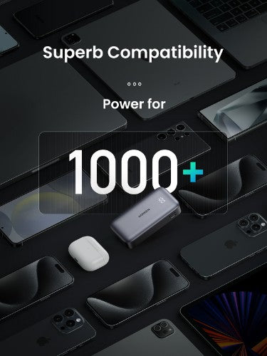 Ugreen 10000mAh Mini Powerbank Quick Charging 30W Grey