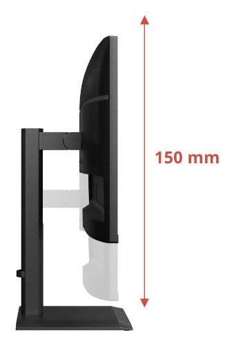 AOC E4 X24E4U computer monitor 61 cm (24") 1920 x 1200 pixels Full HD LED Black