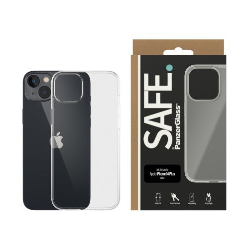 PanzerGlass SAFE. by ® TPU Case iPhone 14 Plus | Transparent