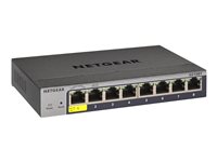 NETGEAR GS108T-300 Managed L2/L3/L4 Gigabit Ethernet (10/100/1000) Grey